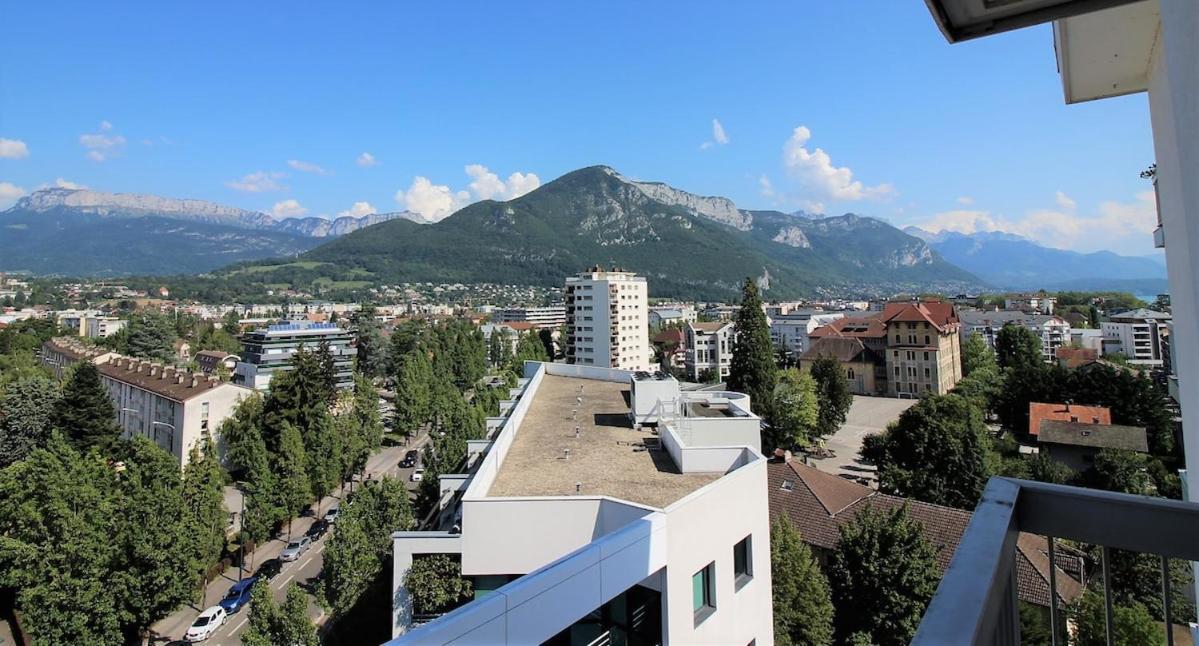 Mont Royal Balcon Et Piscine Leilighet Annecy Eksteriør bilde